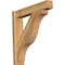 Ekena Millwork Funston Block Rough Sawn Outlooker, Western Red Cedar, 6"W x 30"D x 30"H OUT06X30X30FST05RWR - alternate 1